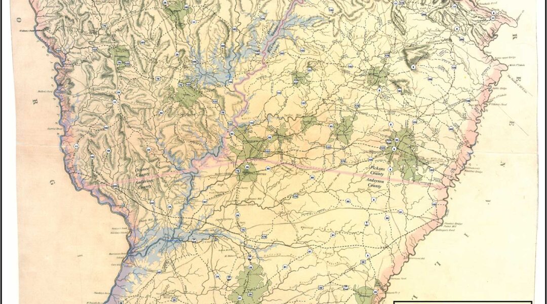 Pendleton District Overlay Map