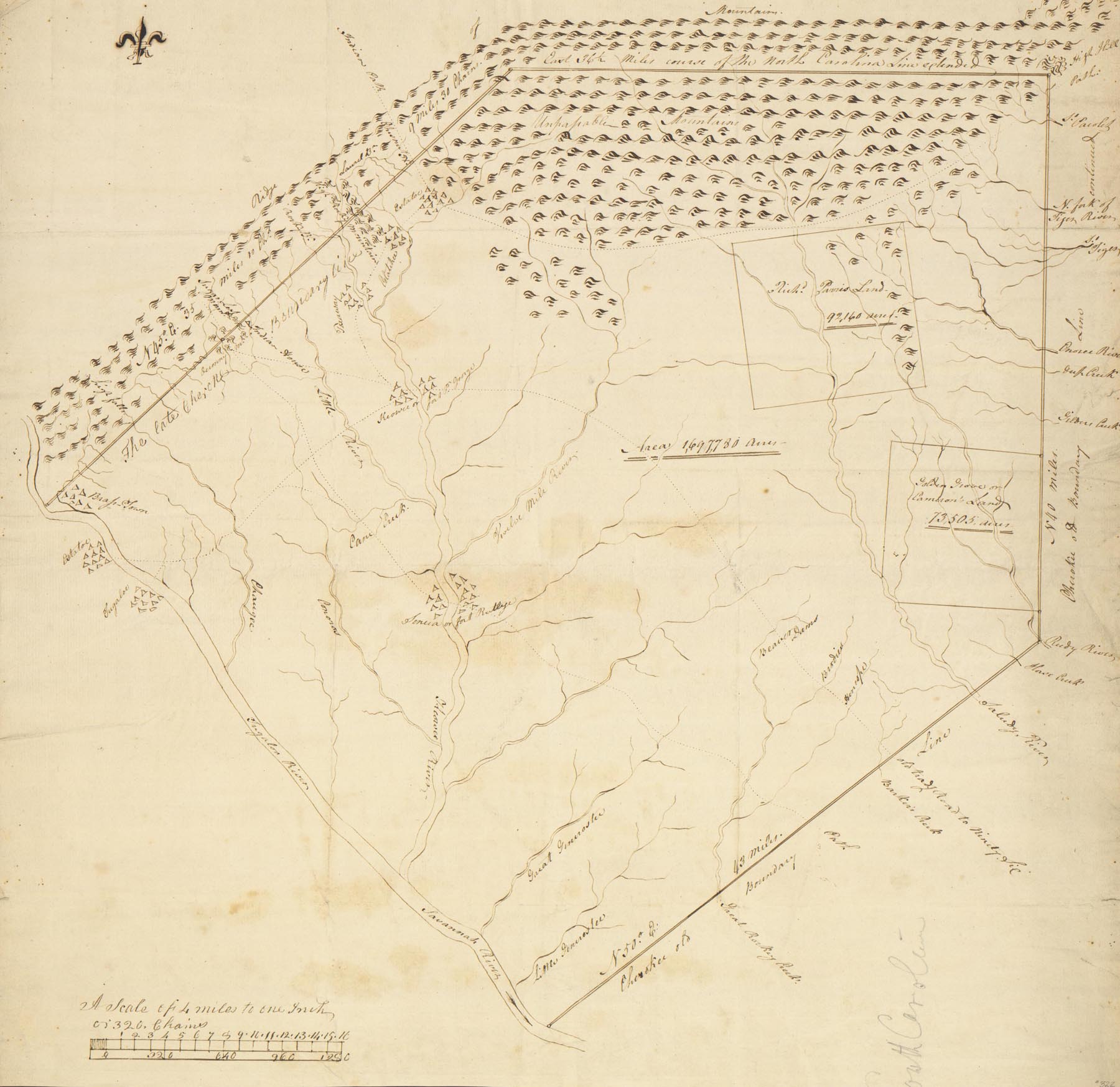 Hand Drawn SC Map